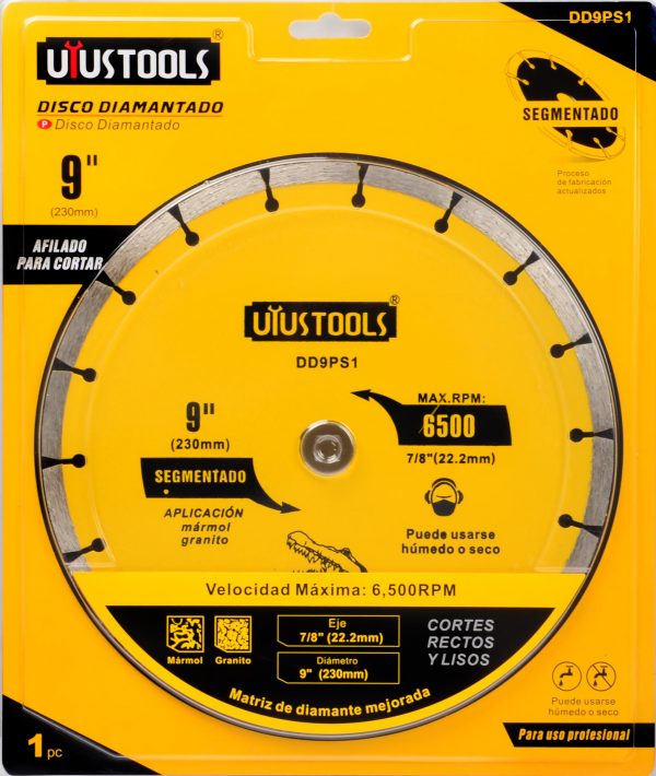 DISCO DE CONCRETO UYUSTOOL N-9